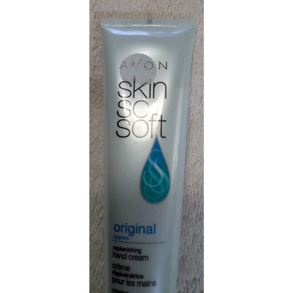 Avon SSS Skin So Soft ORIGINAL+Jojoba Replenishing Hand Cream 3.4 oz .Free Ship - Picture 3 of 5